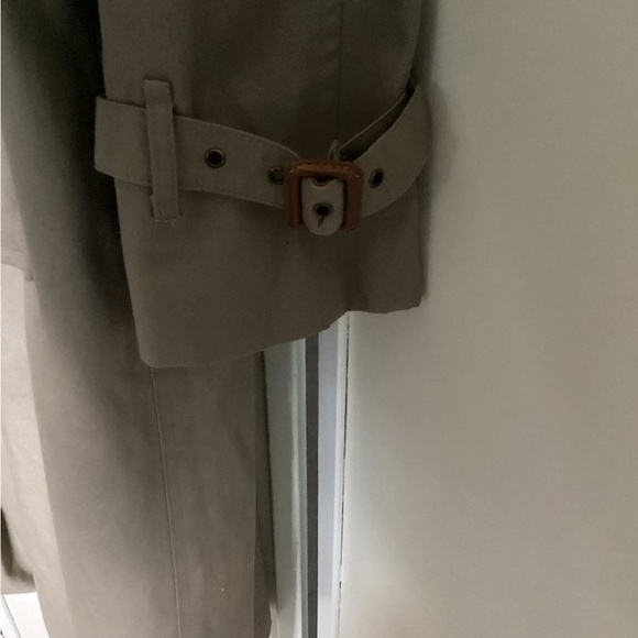 Trench coat Sz 40 Macy’s CLUB ROOM raincoat wool liner 4 seasons EUC - Picture 7 of 10